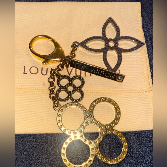 AUTHENTIC LOUIS VUITTON TAPAGE KEYCHAIN - BAG CHARM WITH DUSTBAG - Picture 2 of 10
